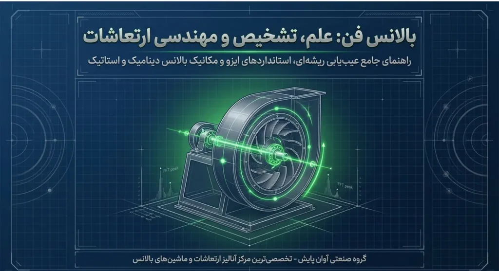 راهنمای جامع علمی و مهندسی برای بالانس فنهای صنعتی و روشهای نوین عیبیابی ریشهای ارتعاشات
